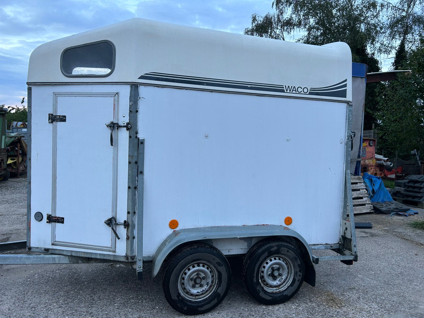 Paarden trailer Waco 1,5 paards, Dieren en Toebehoren, Ophalen, Gebruikt