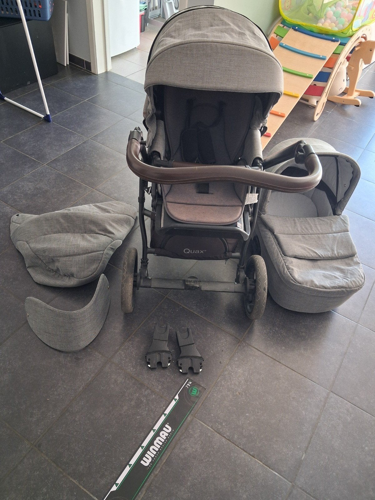 Complete buggy, Kinderen en Baby's, Gebruikt, Verstelbare duwstang, Combiwagen, Ophalen