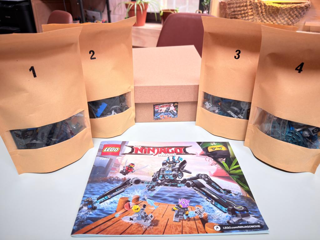 Lego Ninjago 70611 - volledig en uitgesorteerd, Gebruikt, Lego, Ophalen of Verzenden, Compleet