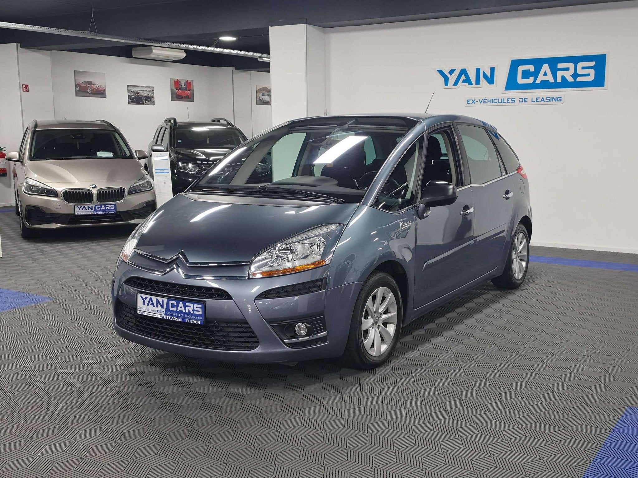 Citroën C4 Picasso 1.6 HDi Boite Auto - 111.540km - Distrib, Autos, Cuir, Argent ou Gris, Achat, 140 g/km