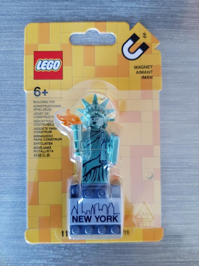 Lego magneet 854031: vrijheidsbeeld, Kinderen en Baby's, Speelgoed | Duplo en Lego, Ophalen of Verzenden, Nieuw, Complete set