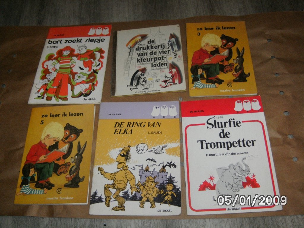 retro boeken en strip's en kinderboeken, Antiek en Kunst, Ophalen