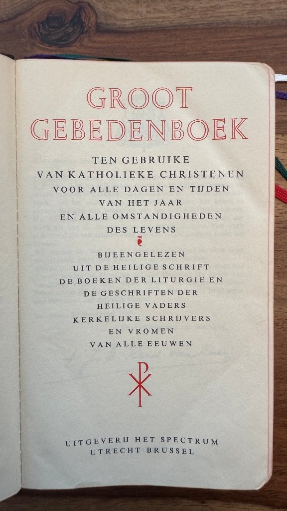Groot gebedenboek ten gebruike van kath. Christenen 1951, Boeken, Ophalen of Verzenden