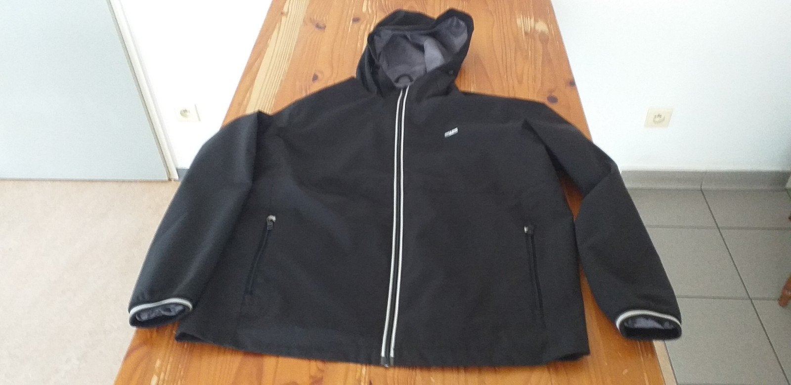 Jack & Jones Heren jas met capuchon maat XL. Vlug weg prijs., Ophalen, Zwart, Maat 56/58 (XL), Jack&Jones