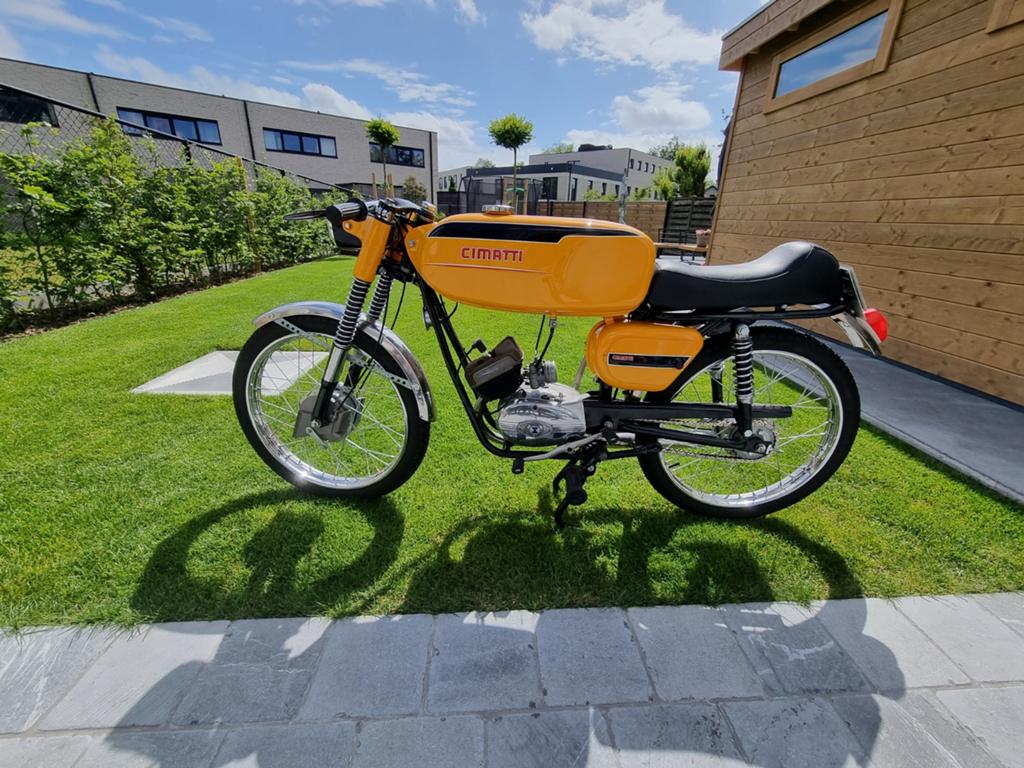 Cimatti S4B 1968, Fietsen en Brommers, Ophalen