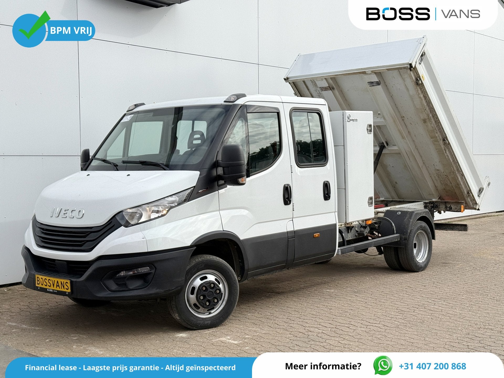 Iveco Daily 35C16 3.0 Dubbele Cabine Kipper Dubbellucht 3,5t, Achat, 4 portes, Entreprise, Iveco