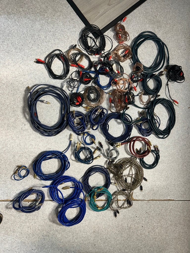 Audiokabels, Ophalen, Gebruikt, Overige kabels