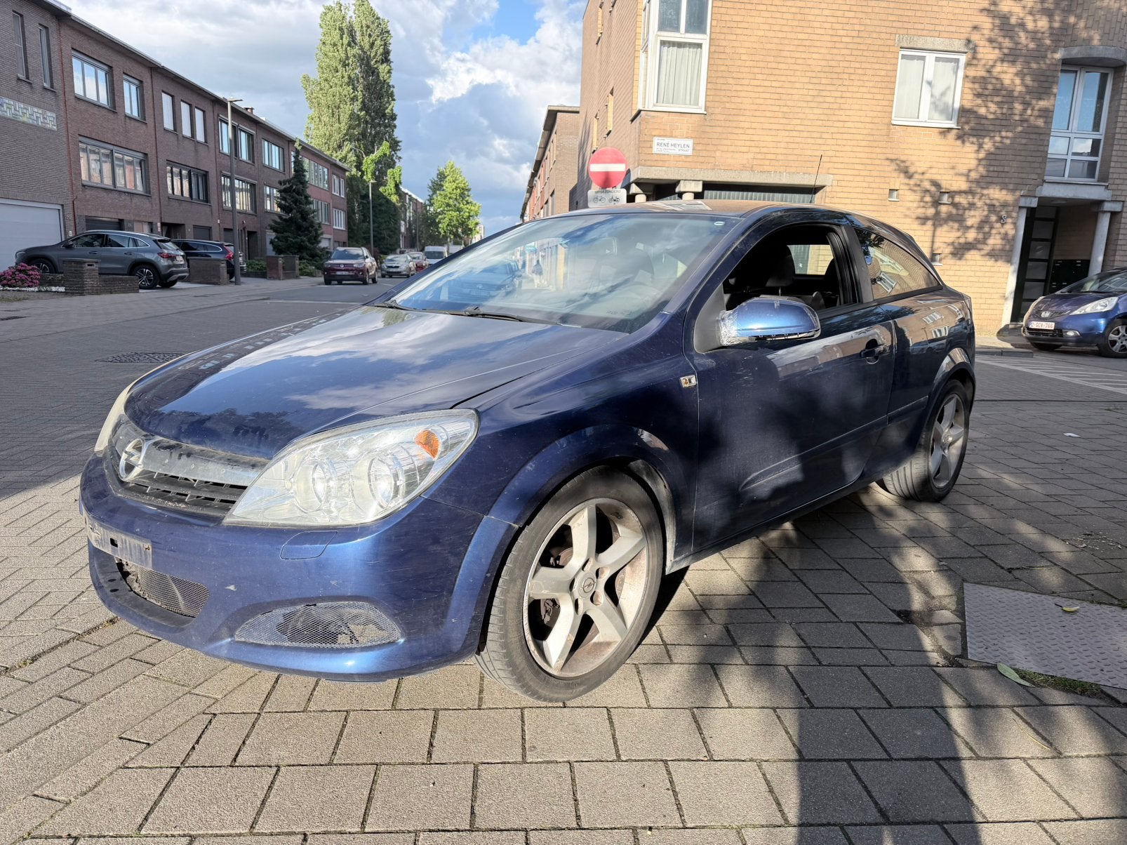Te koop: Opel Astra Coupé 1.4 Benzine – 170.000 km, Auto's, Opel, Zwart, Blauw, Handgeschakeld, Particulier