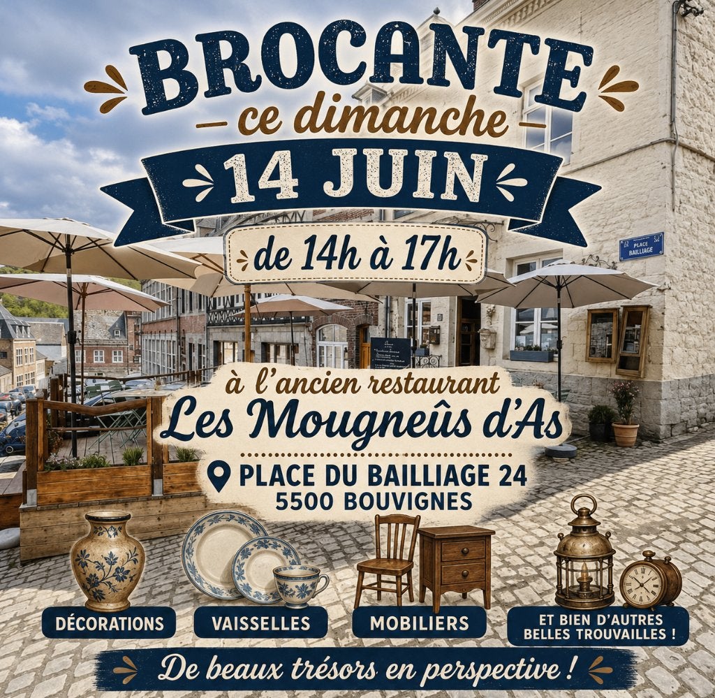♧Aujourd'hui&Mobilier, décorations, vaisselles à Bouvignes, Ophalen, Gebruikt