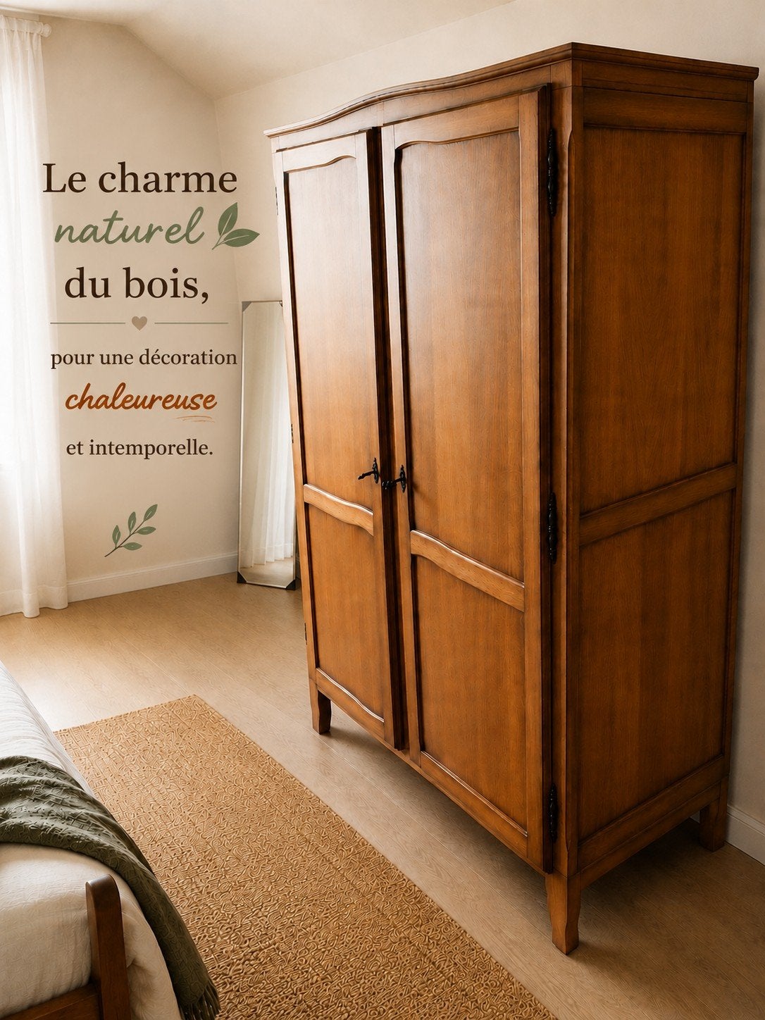 Chambre à coucher en chêne massif, Enlèvement