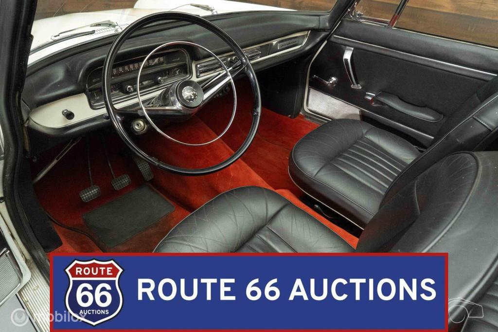 Peugeot 404 Cabriolet | 1966 | Route 66 Auctions, Zwart, Bedrijf, Handgeschakeld, Overige carrosserie