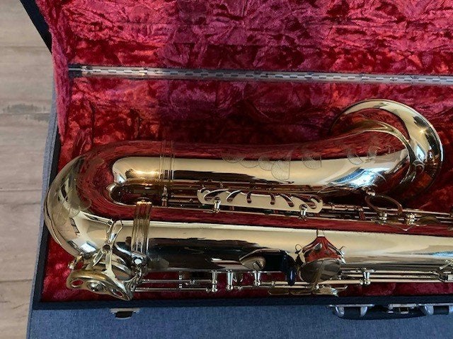 tenor saxofoon Selmer, Muziek en Instrumenten, Blaasinstrumenten | Saxofoons, Ophalen, Gebruikt, Tenor, Met koffer