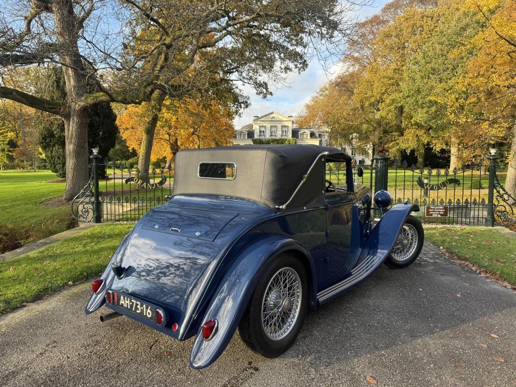 Alvis Firefly Cabriolet Unieke Oldtimer 1932 Leer Cabrio, foto 7