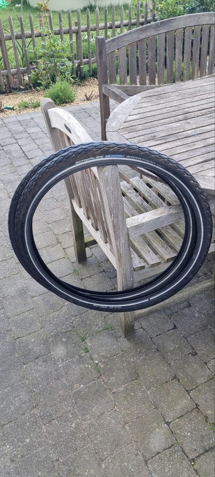 Fietsenband Schwalbe Marathon, Ophalen, Gebruikt, Band, Schwalbe