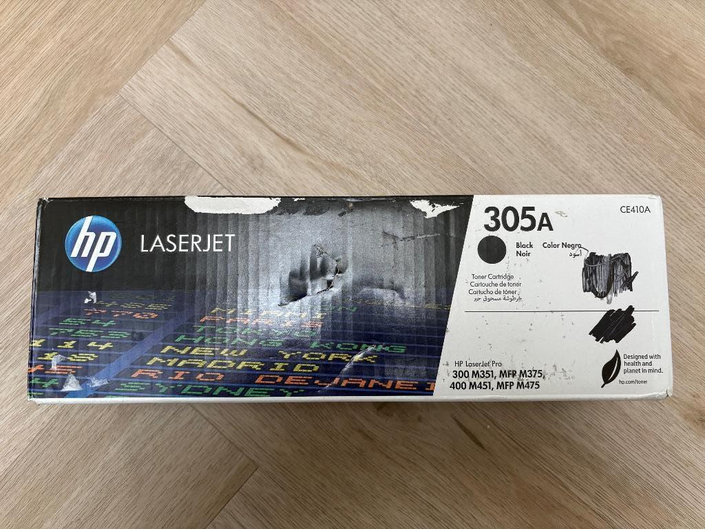Nieuwe originele toner HP CE410A (HP 305A) zwart HP 300/M351, Enlèvement ou Envoi, Neuf, Toner, HP ORIGINAL