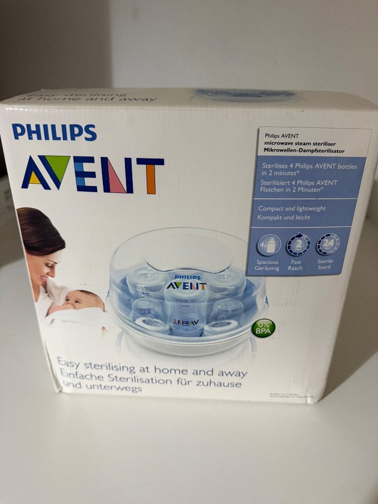 Stérilisateur Avent., Enlèvement, Stérilisateur