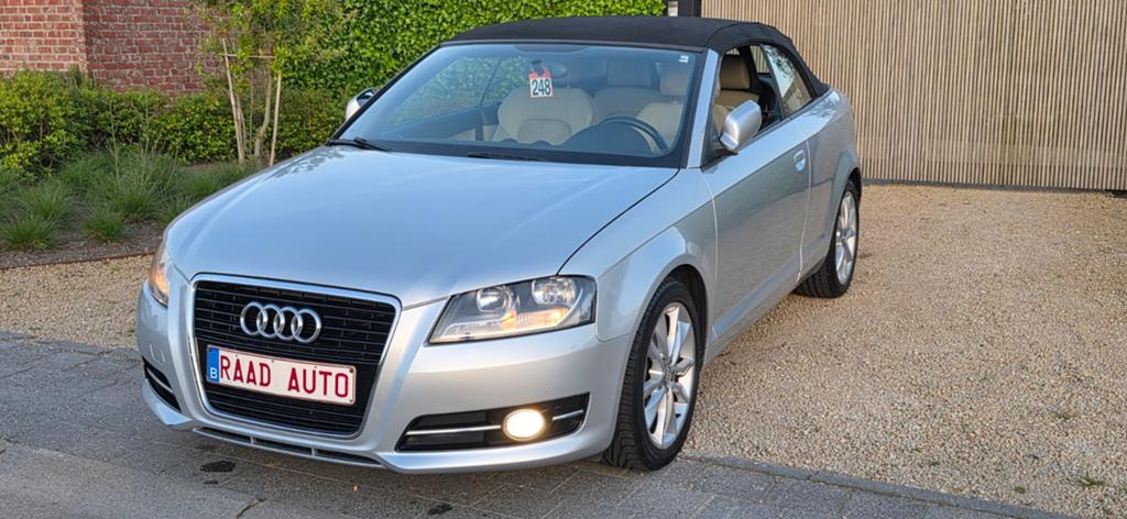 Audi A3 2.0 _ 100kw/1e eigenaar _ perfecte staat!, Auto's, Audi, Beige, 4 cilinders, Cabriolet, Bedrijf
