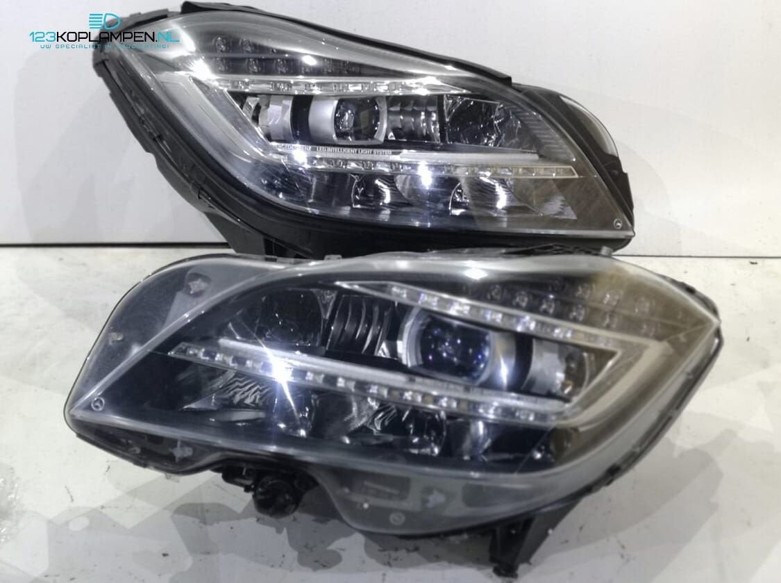 Mercedes CLS W218 Full Led ILS koplamp links rechts, -, Enlèvement, Utilisé, -