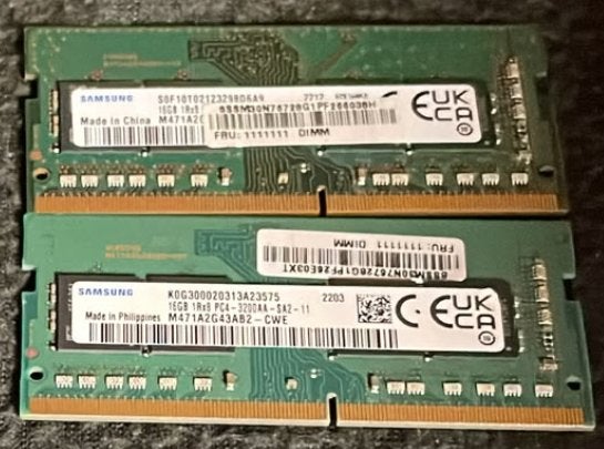 KIT MEM 32 Go, Computers en Software, RAM geheugen, Ophalen, 32 GB, DDR4, Zo goed als nieuw