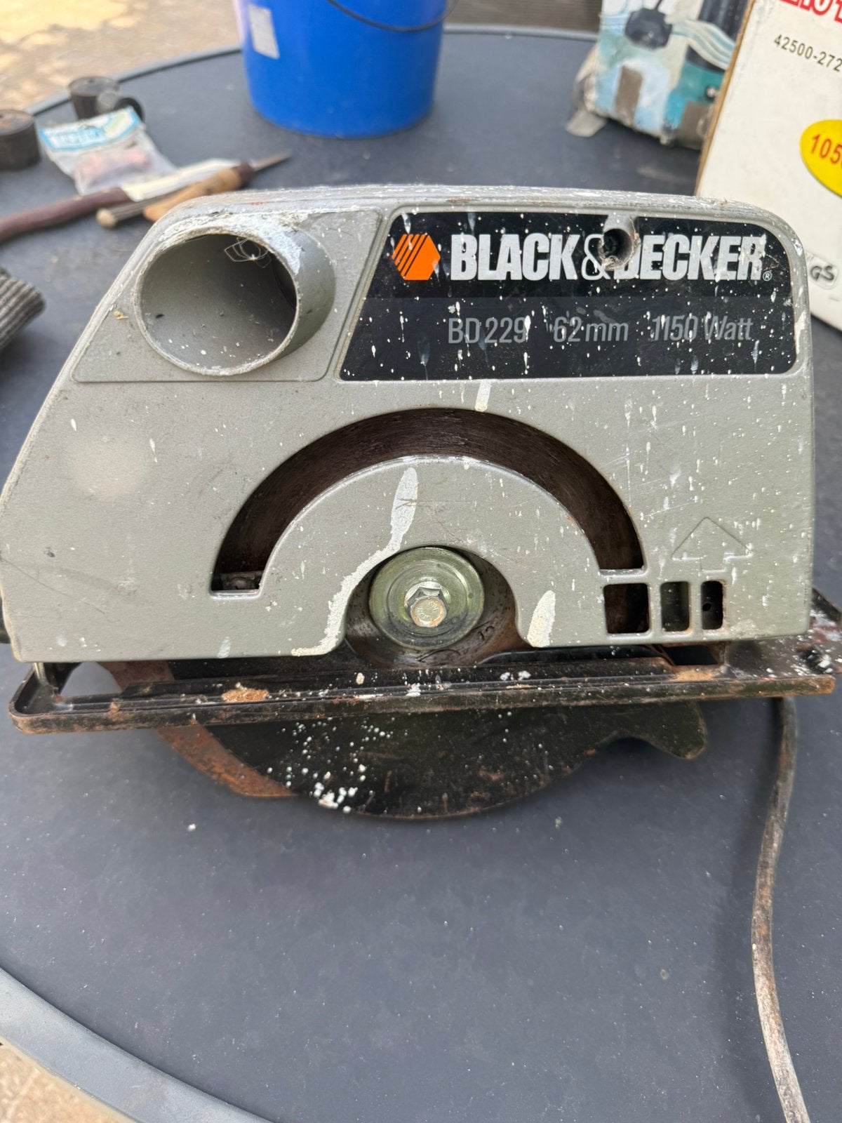 Hand cirkelzaag, Doe-het-zelf en Bouw, Gereedschap | Zaagmachines, Ophalen, Gebruikt, Cirkelzaag