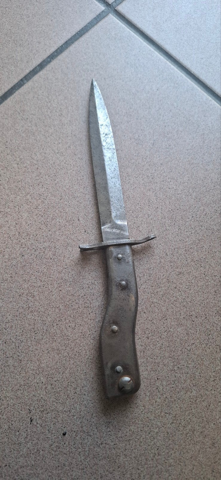 Allemagne_Couteau de tranché Ww1, Verzamelen, Militaria | Tweede Wereldoorlog, Ophalen of Verzenden, Landmacht, Mes of Dolk