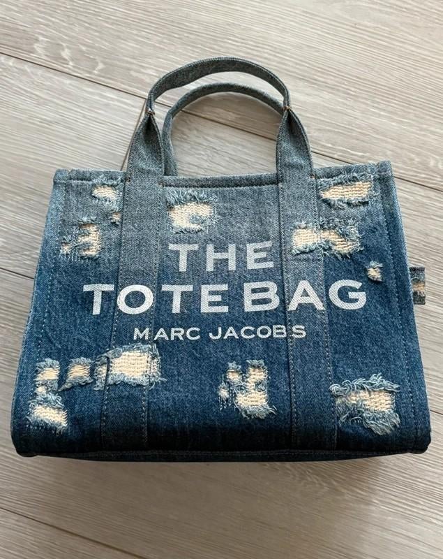Luxe denim tas PUNK INDIGO Marc Jacobs, Ophalen of Verzenden, Nieuw