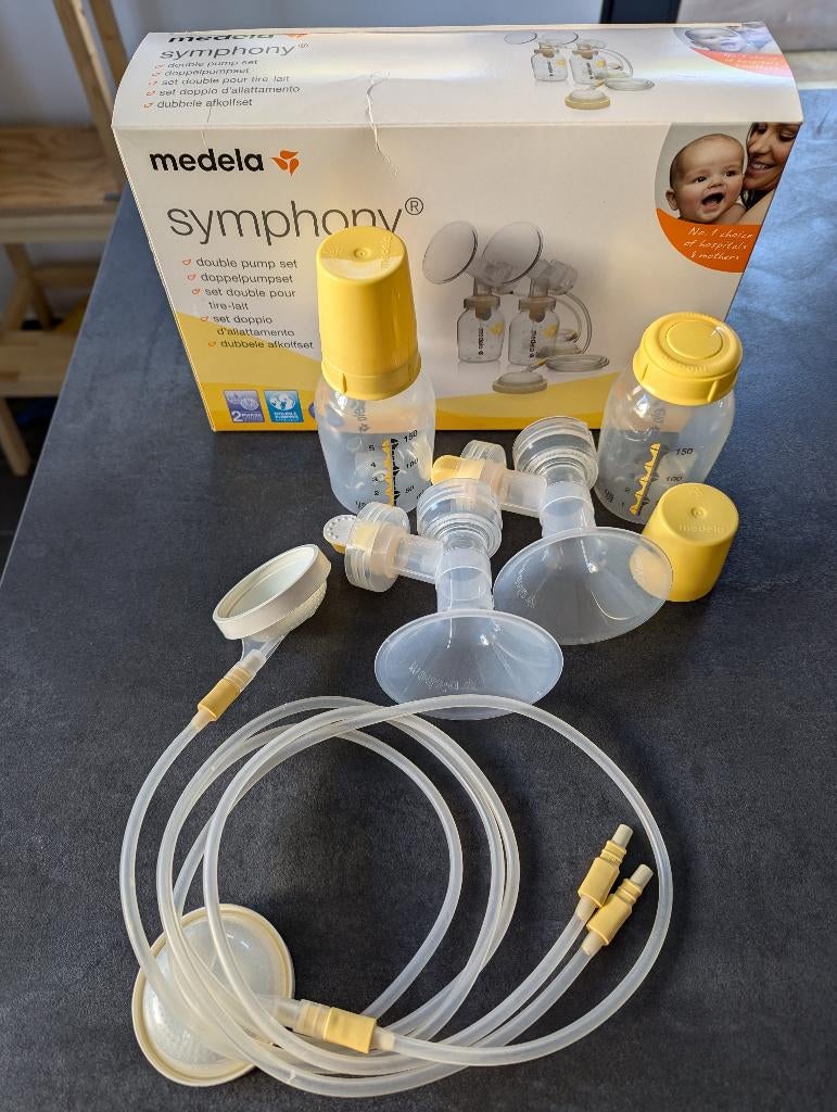 Medela symphony dubbele borstkolfset, Ophalen, Zo goed als nieuw, Borstkolf