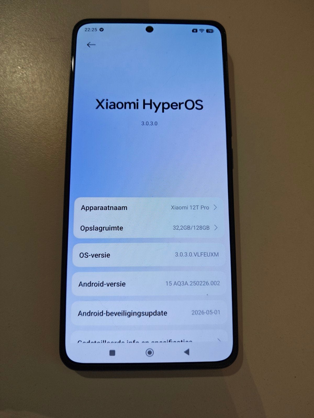 Xiaomi 12T Pro - 8Gb Ram - 128Gb, Télécoms, Téléphonie mobile | Marques Autre, Enlèvement ou Envoi, Classique ou Candybar, Sans abonnement