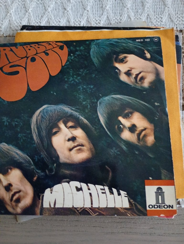 The Beatles - EP Rubber soul, EP, Gebruikt, Verzenden, 7 inch