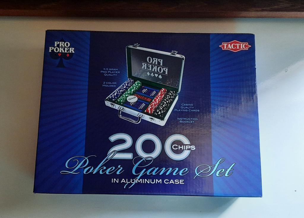 NIEUWE Pro Poker pokerset, Ophalen of Verzenden, Nieuw