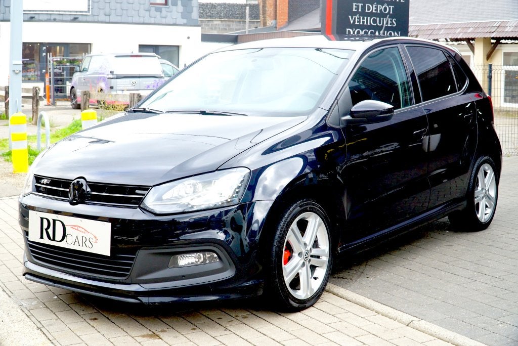 VW POLO R-LINE 1200CC TDI XENONS NAVI GARANTIE 12 MOIS, Autos, Volkswagen, Euro 5, Achat, Entreprise, Boîte manuelle