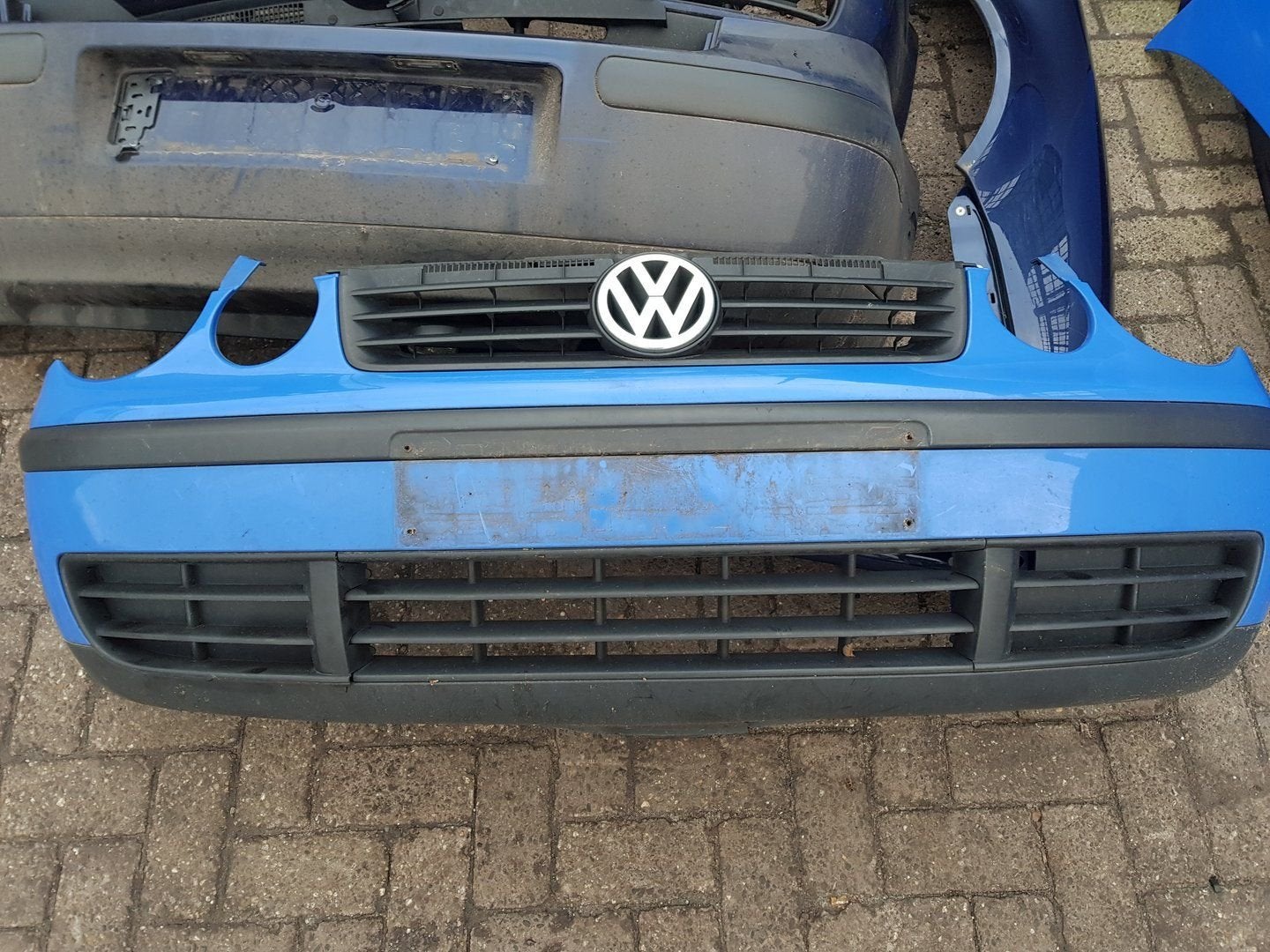 VW POLO VOORBUMPER BJ 2002 TOT 2006, Gebruikt, -, Voor, -