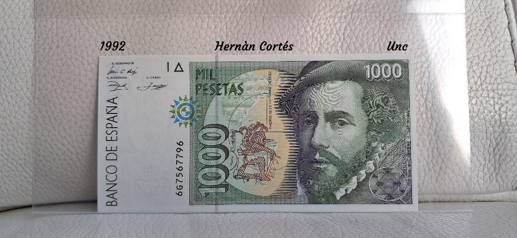 Spanje 1000 Pesetas, Postzegels en Munten, Verzenden, Overige landen, Los biljet