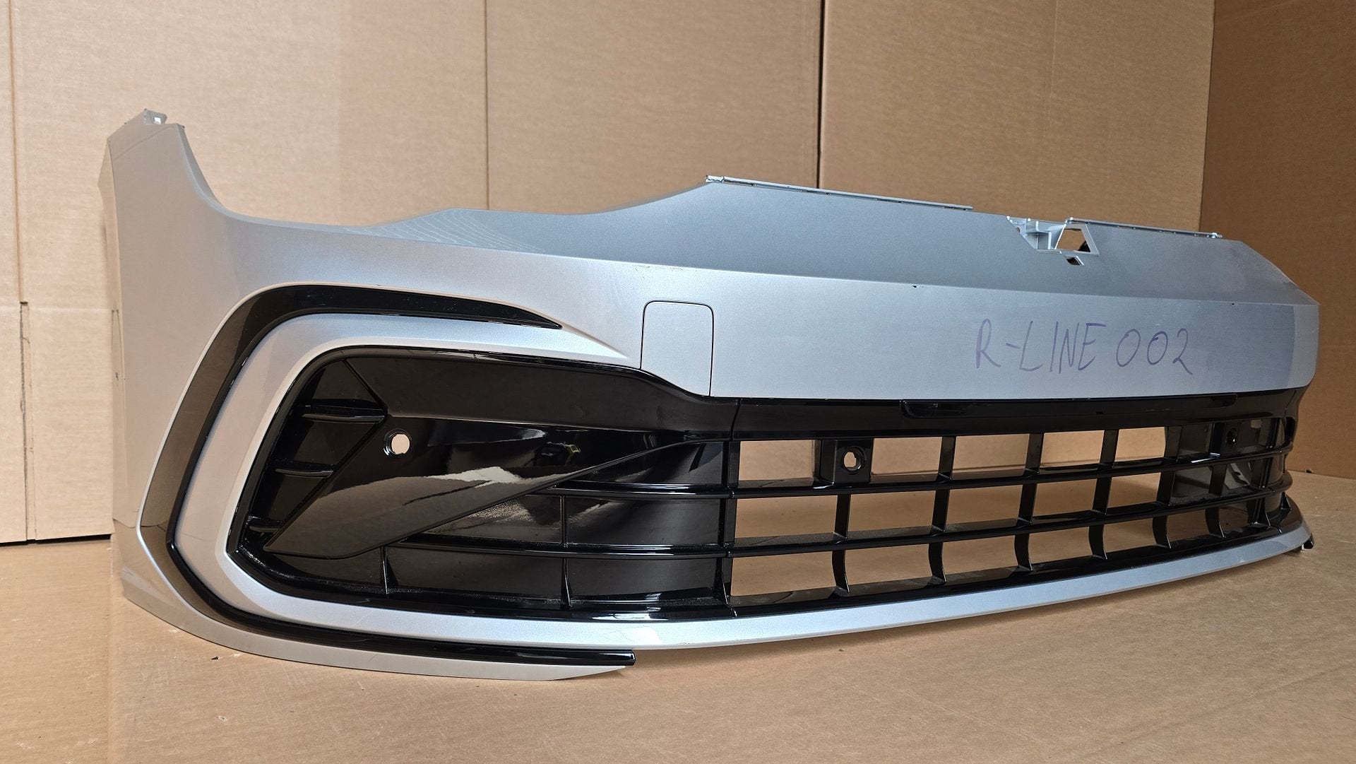 Voorbumper VW Golf 8 VIII R-LINE 5H0807221G BUMPER L A7W, Volkswagen, -, Origine de la pièce connue, Utilisé