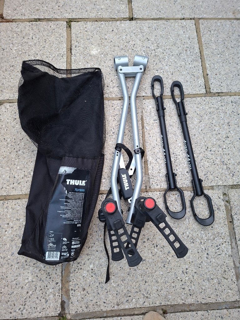porte velo Thule 970, Enlèvement, 2 vélos, Comme neuf, Accessoire porte-vélos