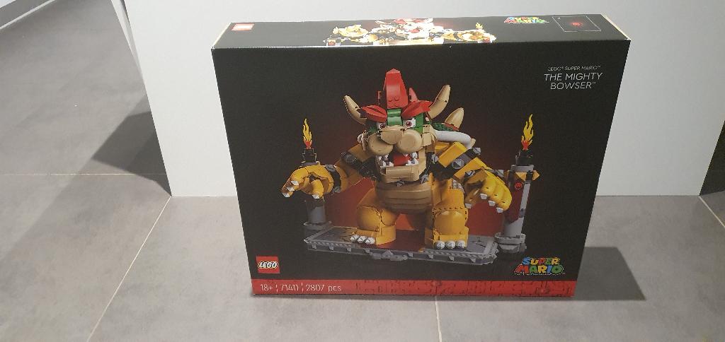 Lego 71411 Super Mario The Mighty Bowser, nieuw en sealed, Neuf, Lego, Ensemble complet, Non ouvert/scellé