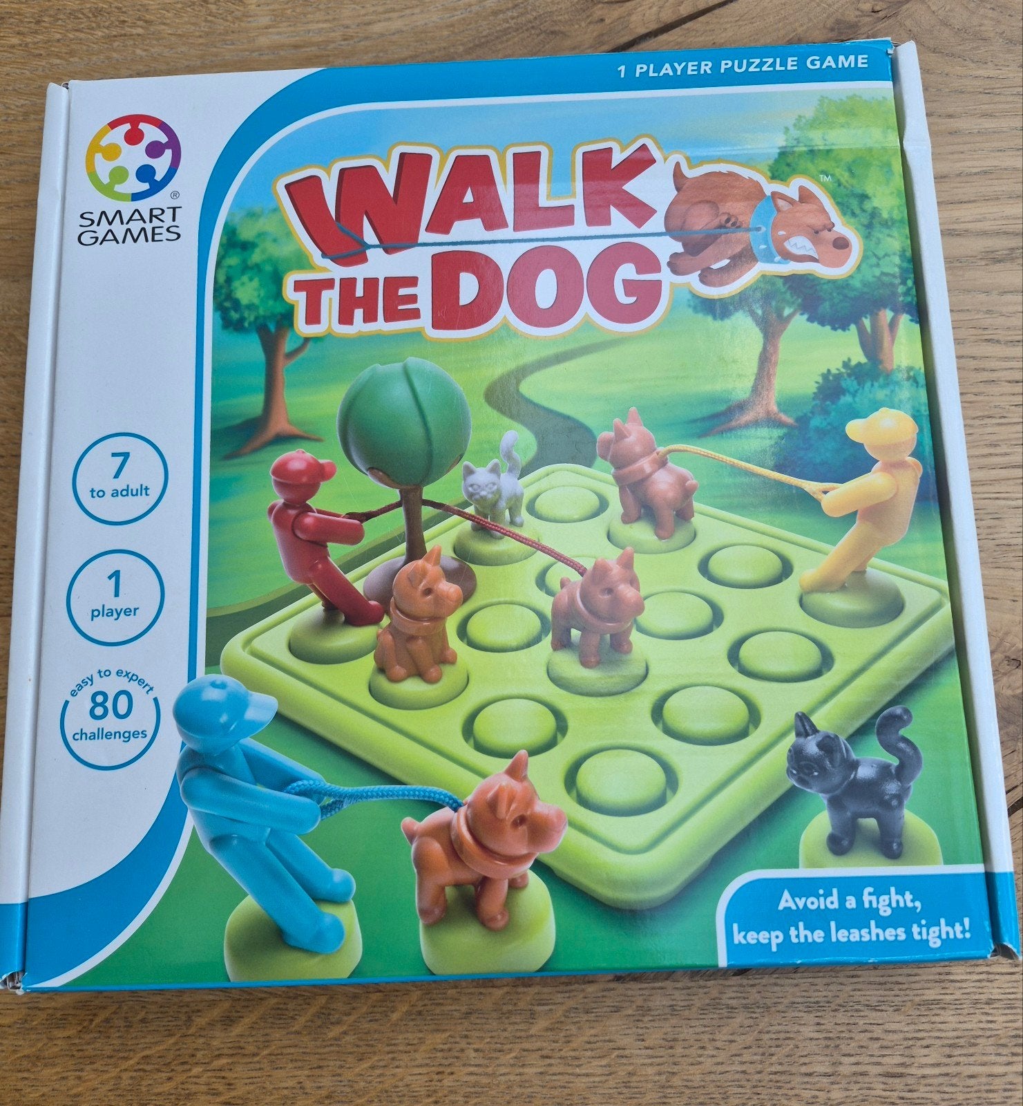 Smartgame "Walk the dog" (100% compleet), Hobby en Vrije tijd, Ophalen, Zo goed als nieuw