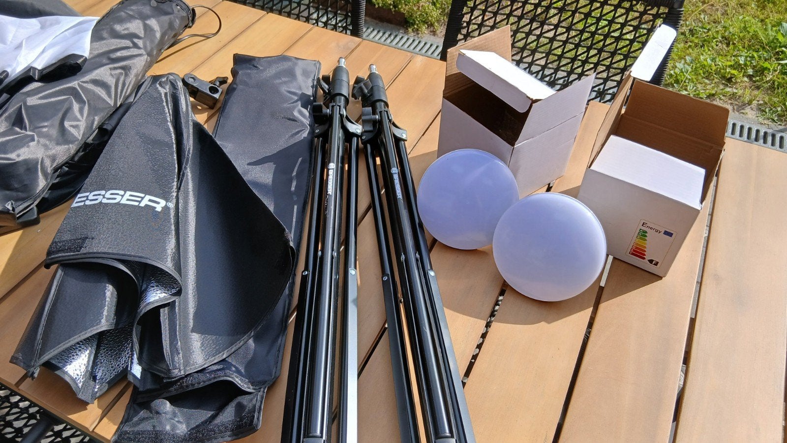 Bresser Daglichtset BR-225B LED, Ophalen, Bresser