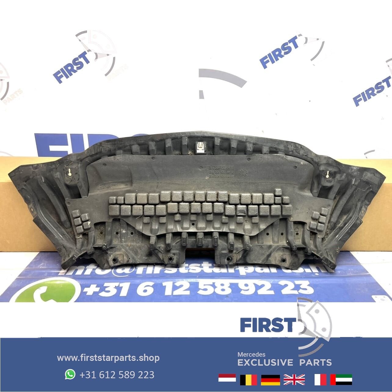 A2055200500 W205 C205 S205 onderplaat C Klasse Voorbumper be, Utilisé, -, Avant, -
