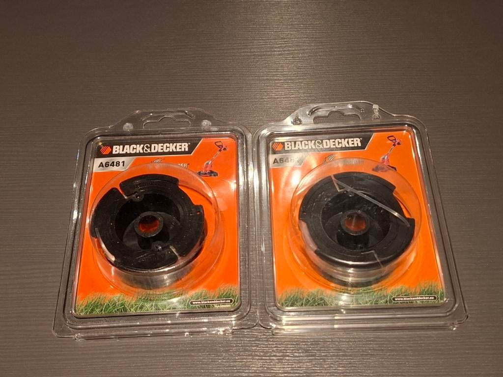 Black & Decker trimdraadspoel A6481 (2 stuks), Tuin en Terras, Grastrimmers, Ophalen of Verzenden