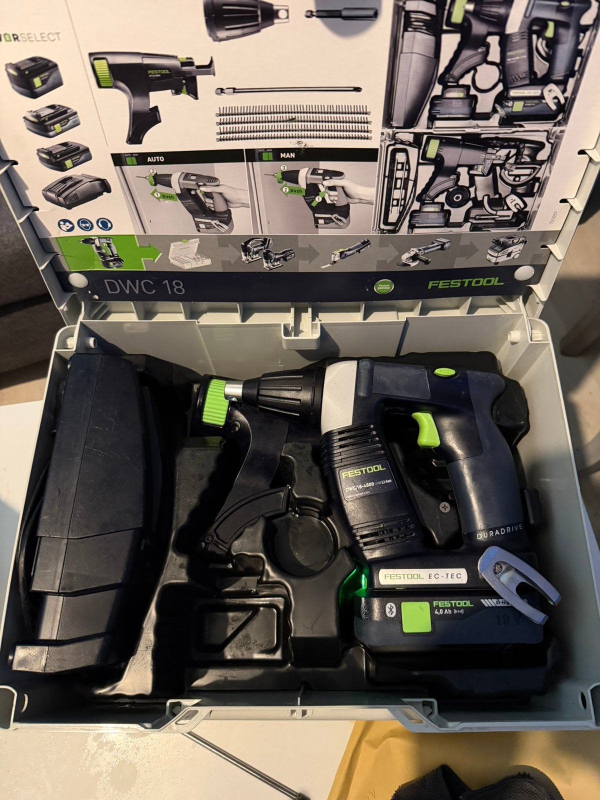 Festool Visseuse sans fil pour plaquiste DWC 18-4500, Bricolage & Construction, Enlèvement, Comme neuf