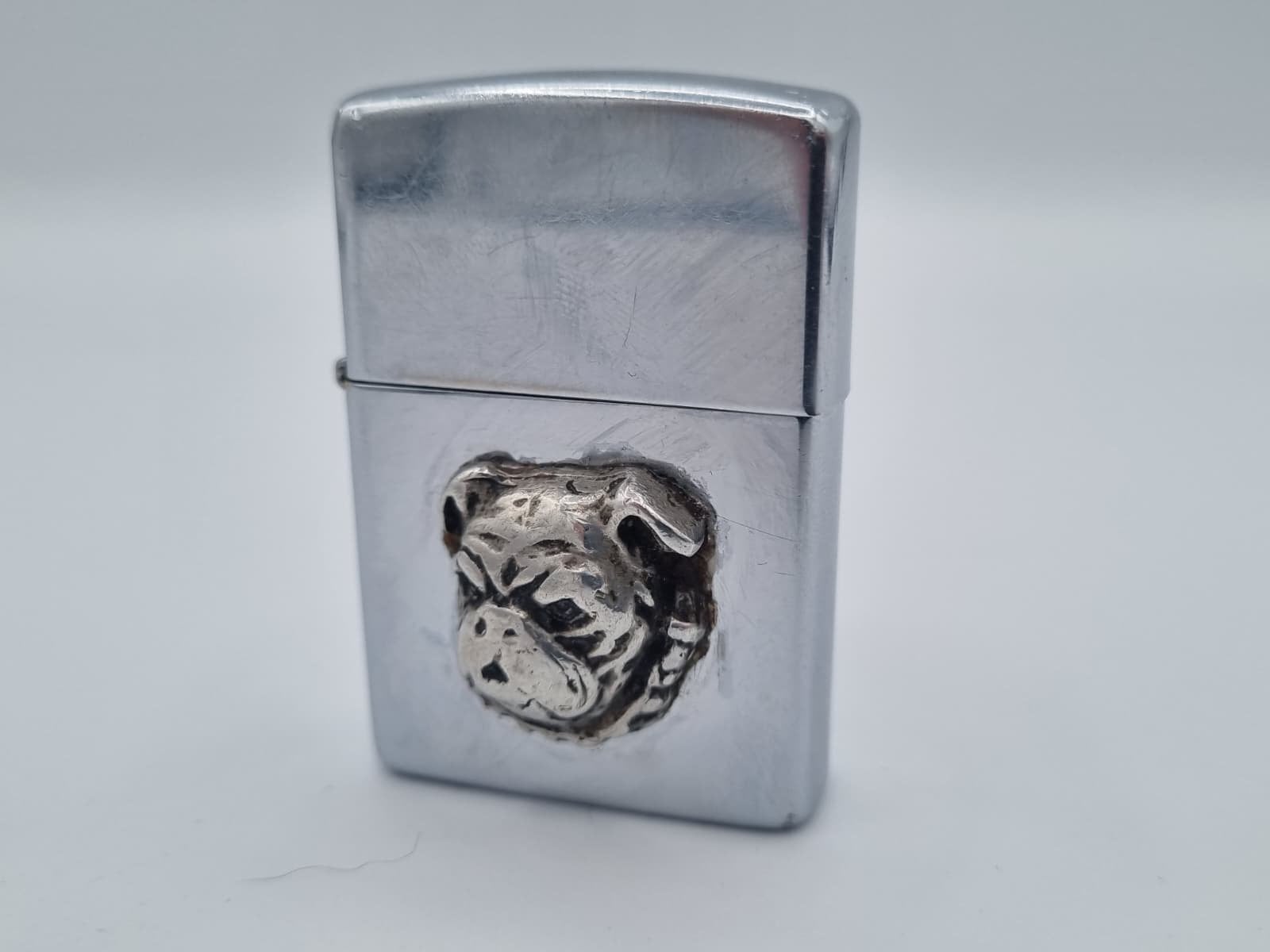 Briquet Zippo Bulldog 3D Emblem 1993, Collections, Articles de fumeurs, Briquets & Boîtes d'allumettes, Comme neuf, Briquet, Envoi