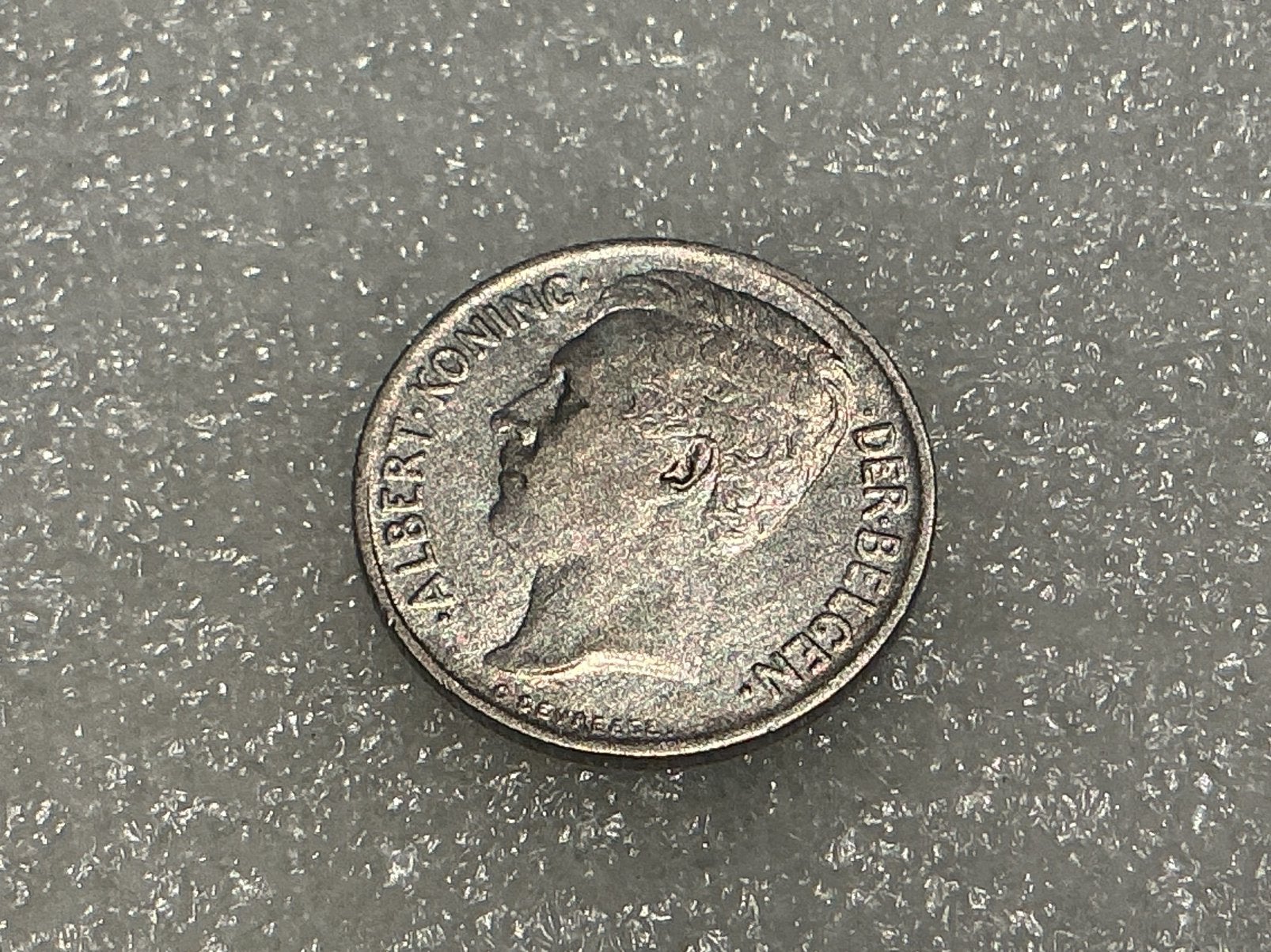 Belgique 1/2 franc 1912 argent flamand, Timbres & Monnaies, Enlèvement ou Envoi, Argent