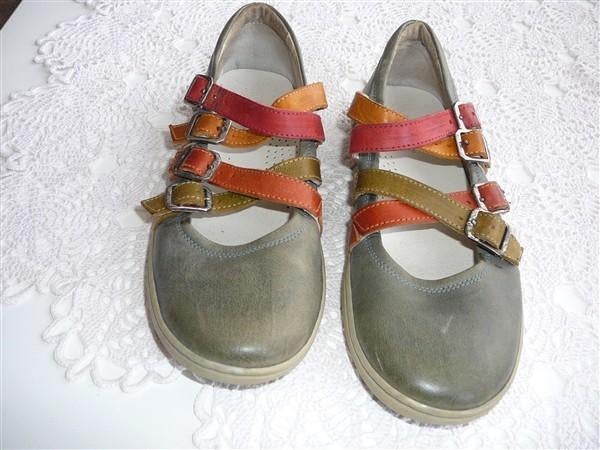 Mooie lederen schoenen Stones&Bones 35, Kinderen en Baby's, Ophalen, Gebruikt, Meisje, Schoenen
