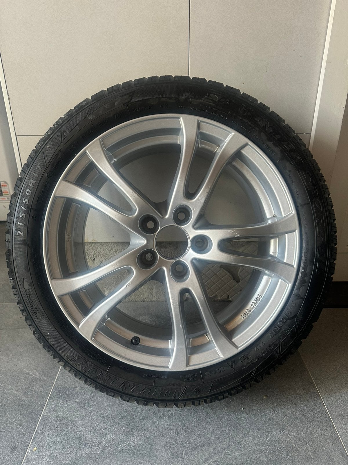Gloednieuwe reservewiel voor VW sharan, golf, passat, tiguan, Ophalen, 215 mm, Banden en Velgen, Nieuw