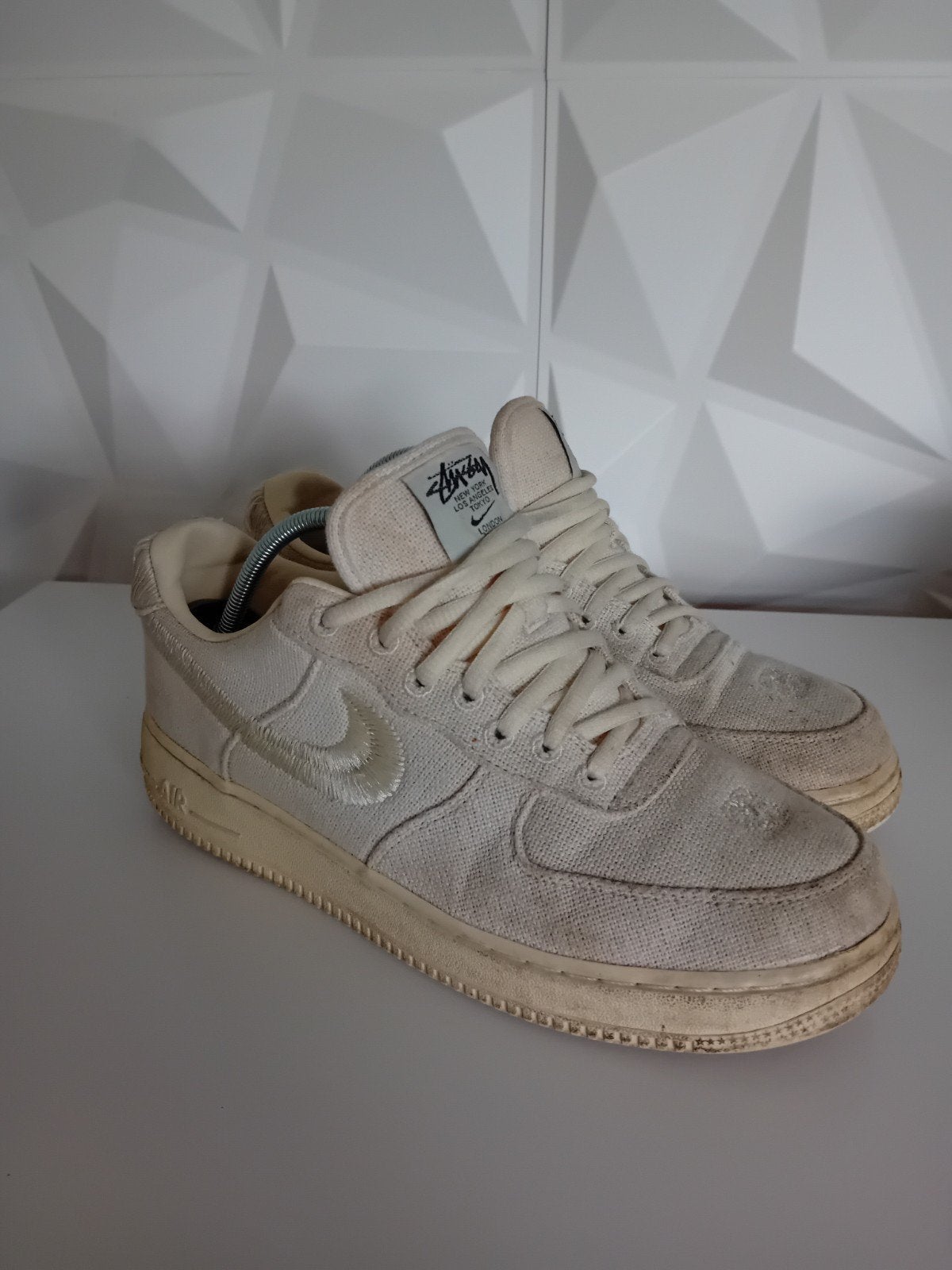Stussy x Nike Air Force 1, Vêtements | Hommes, Autres couleurs, Stussy, Chaussures à lacets, Comme neuf