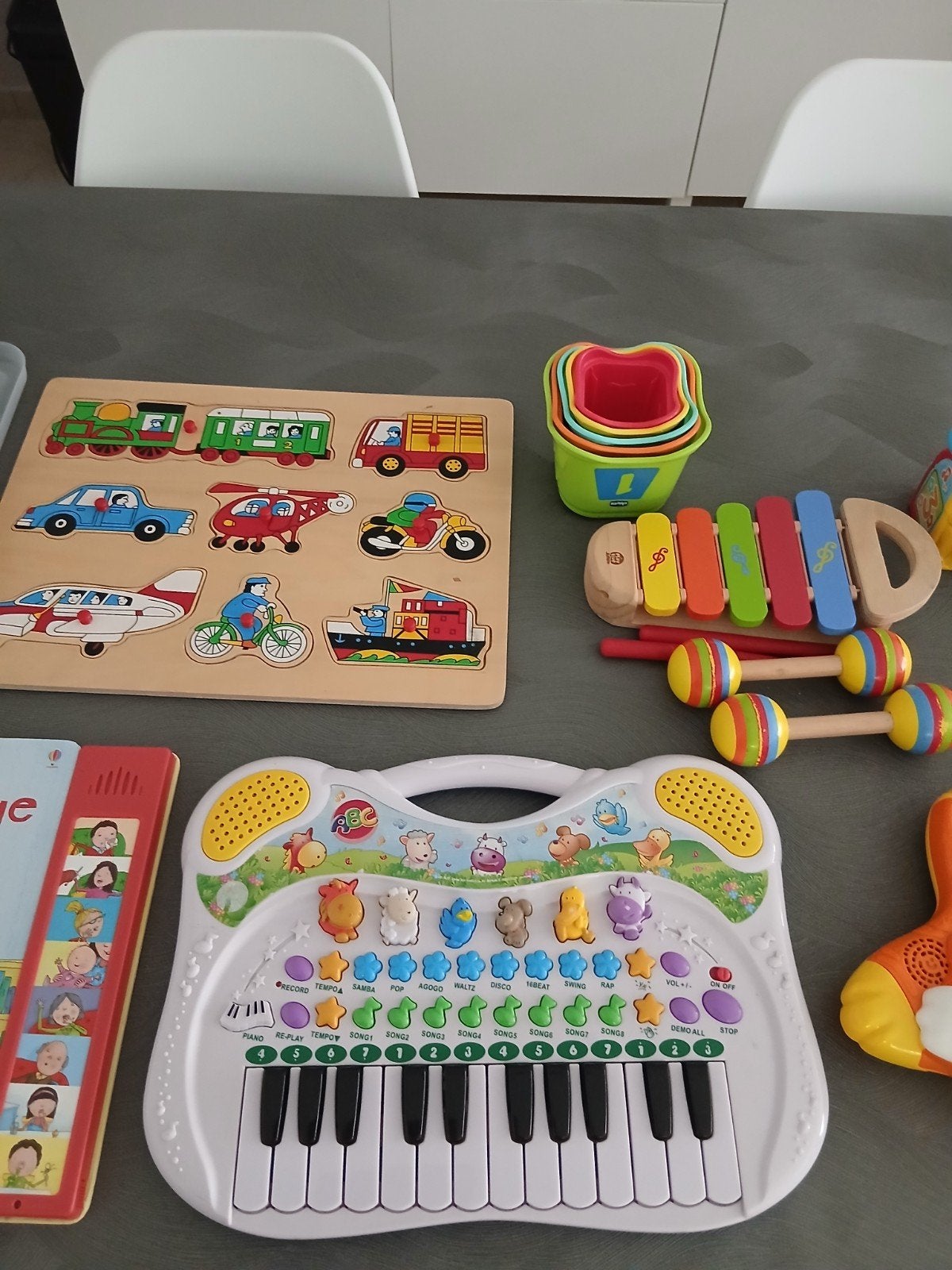 nattou schommeldier - Loopwagen - speelgoed.., Kinderen en Baby's, Ophalen