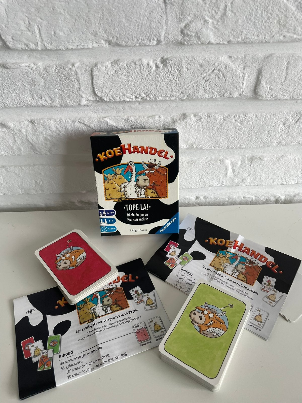 Koehandel  kaartspel, Verzamelen, Ophalen of Verzenden, Zo goed als nieuw