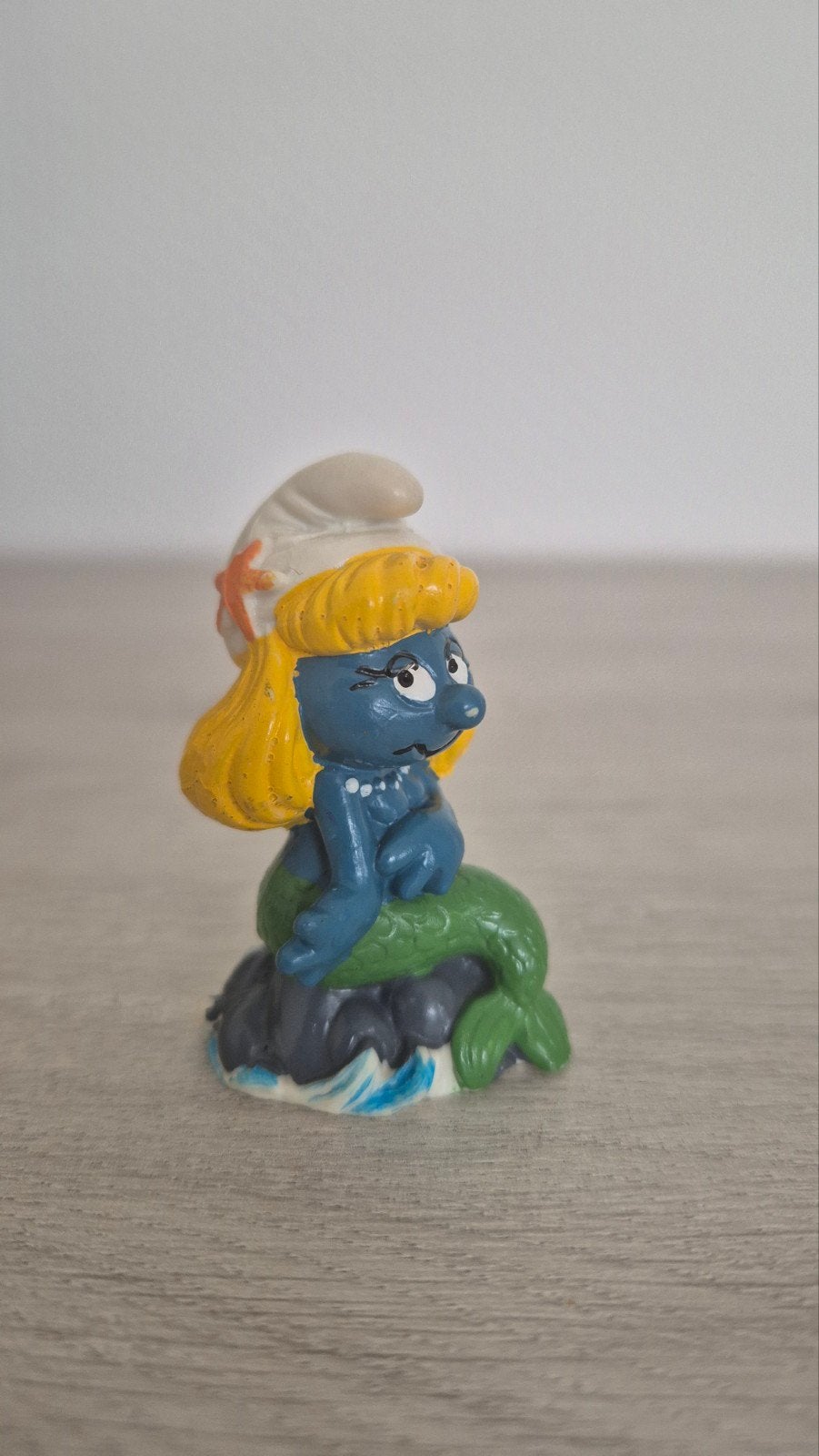 Smurfin Zeemeermin - zeldzame kleurvariant, Verzamelen, Ophalen of Verzenden, Gebruikt, Smurfin, Poppetje, Figuurtje of Knuffel