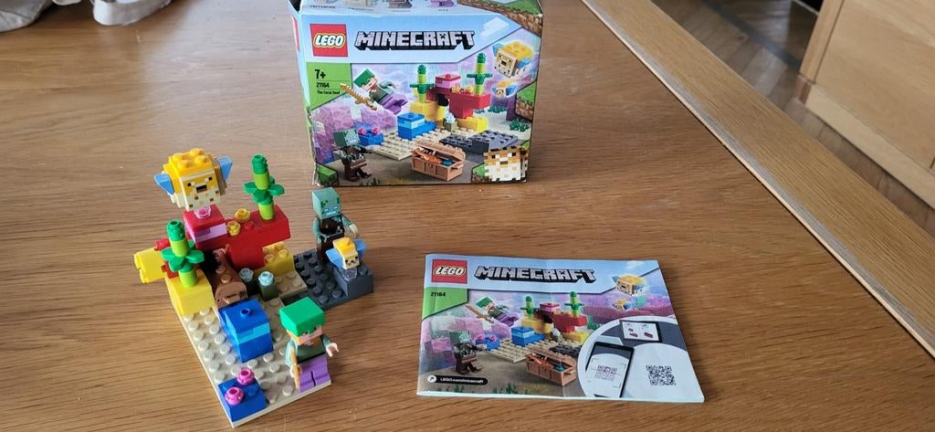 Lego Minecraft 21164 The Coral Reef, Ophalen, Compleet, Lego, Minecraft